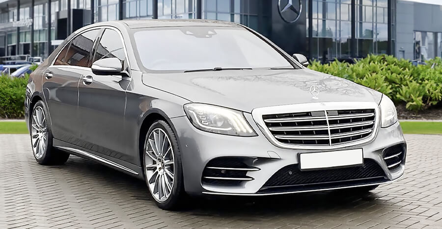 chauffeur car side view