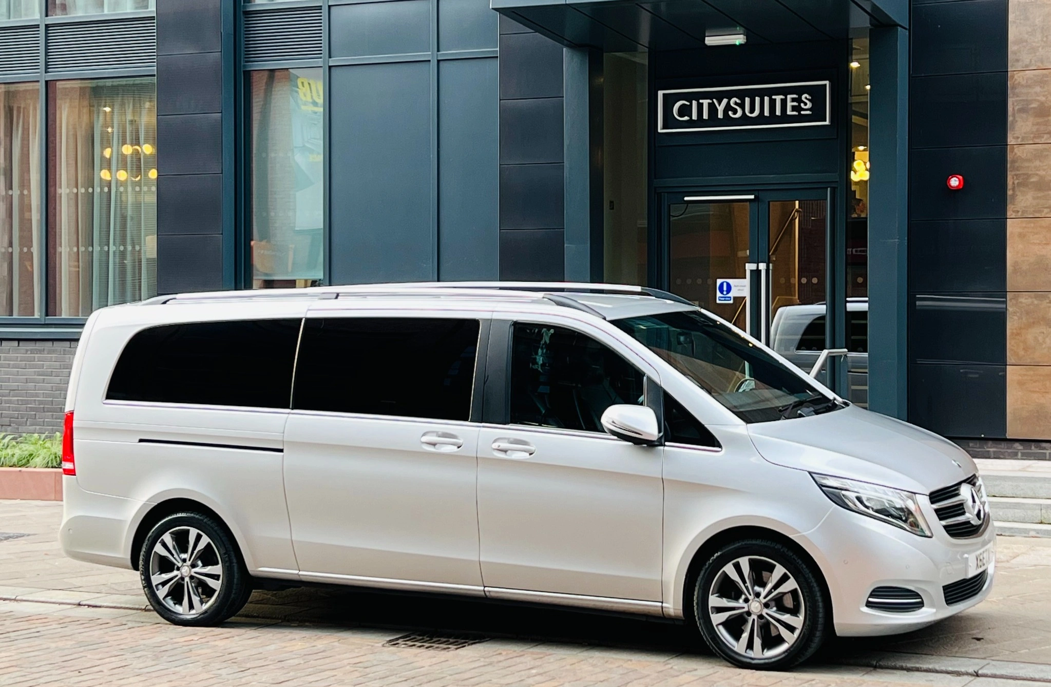 Mercedes V-Class half day hire